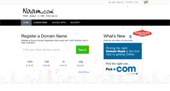 Desktop Screenshot of naam.com